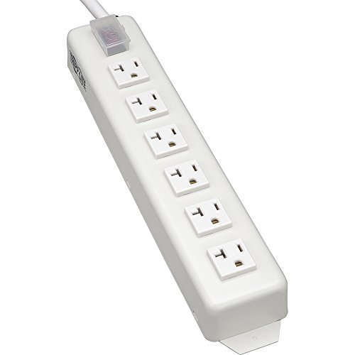Tripp Lite 6 Outlet Power Strip for Travel and Office