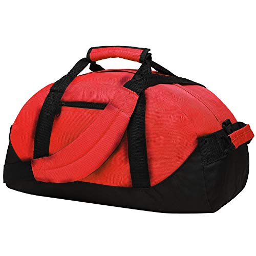 Protege 22 Sport And Travel Duffel Bag W/ Shoulder Strap, Red