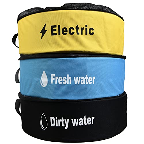 RV Hose & Electrical Cable Bags - Space-Saving and Organizational Must-Have for RV Storage