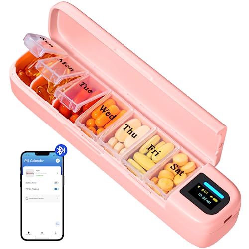 Daviky Smart Pill Organizer with Alarm