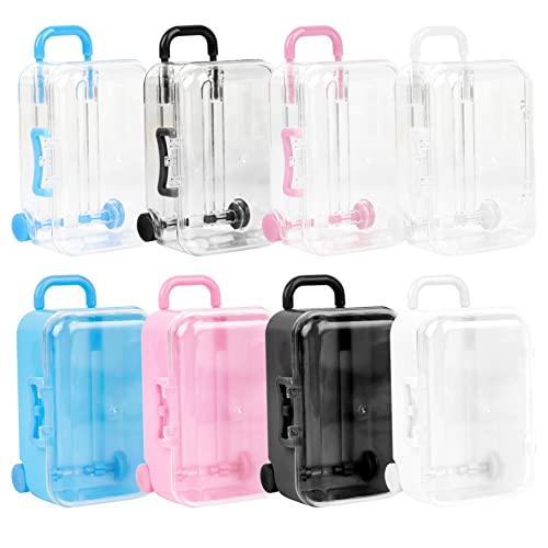 Plastic Mini Suitcase Jewelry Candy Box - Framendino