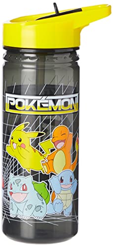 Pokemon Water Bottle with Pikachu Print