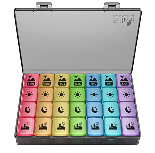 41zaXoYCpKL. SL500  - 10 Amazing 7 Day 4 Compartment Pill Organizer for 2024