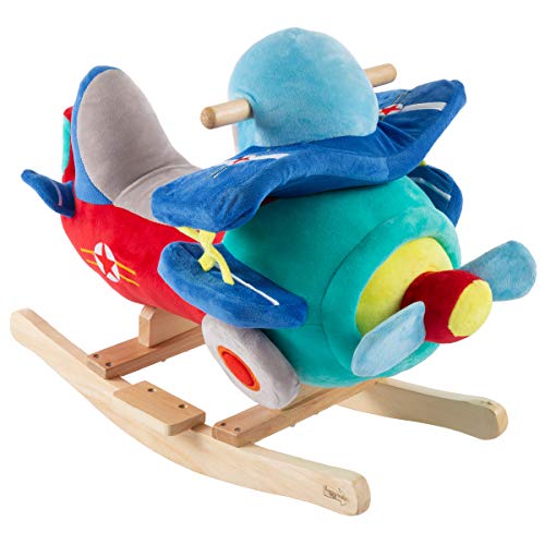 Happy Trails Rocking Plane Toy