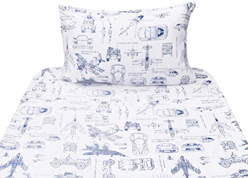 Cotton Vehicles Sheet Set for Kids