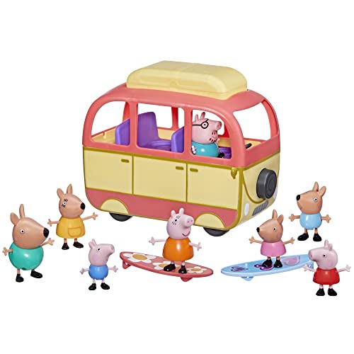 Peppa Pig Visits Australia Campervan Vehicle Preschool Toy