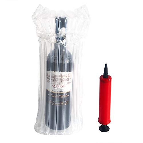Inflatable Wine Bottle Protector for Safe Travel