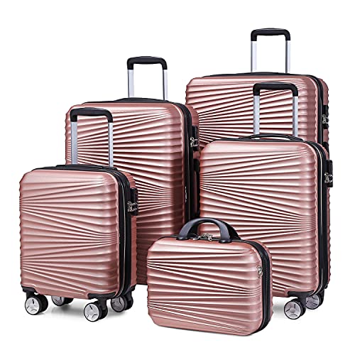 LEAVES KING 5-Piece Luggage Set