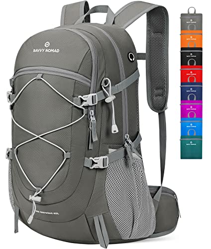 SAVVY NOMAD 40L Lightweight Travel Backpack