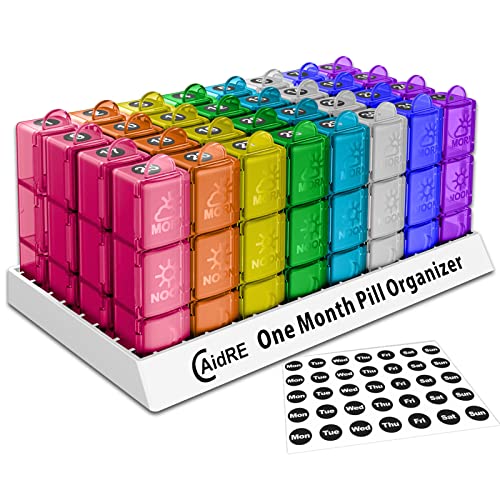 CAidRE Monthly Pill Organizer