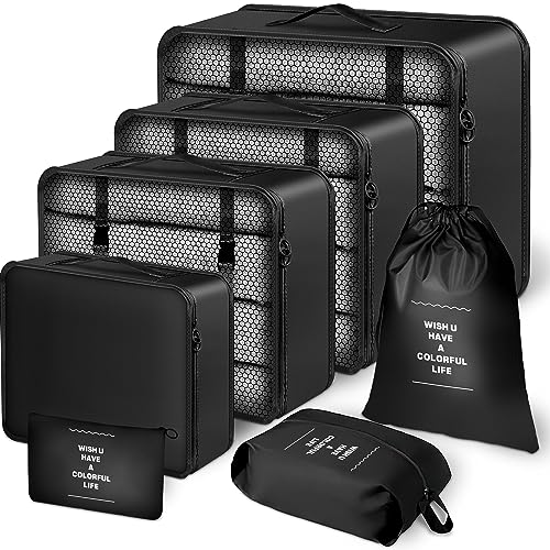 7 Set Packing Cubes for Suitcases