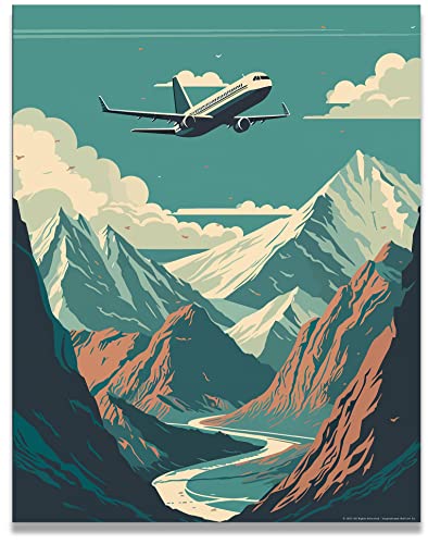 Wings of Freedom Aviation Poster