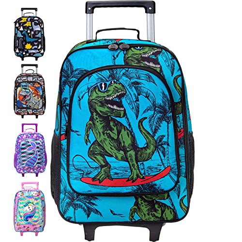 Dinosaur Rolling carry on Suitcase for Toddler Children