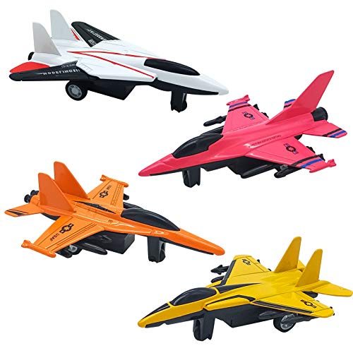 Diecast Airplane Toys for Kids | Pull Back Plane Toy Models