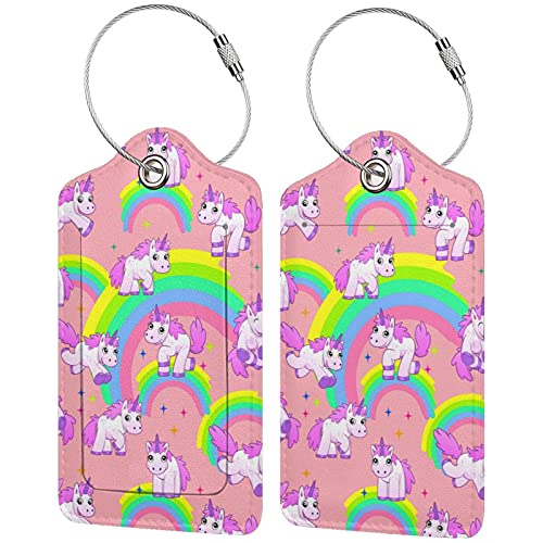 Unicorn Luggage Tag Set