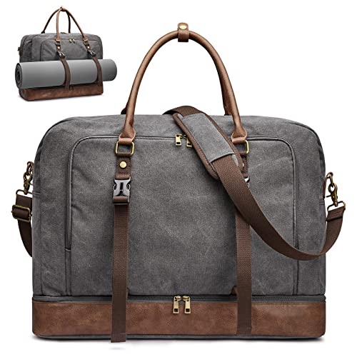 S-ZONE Canvas Duffel Bag
