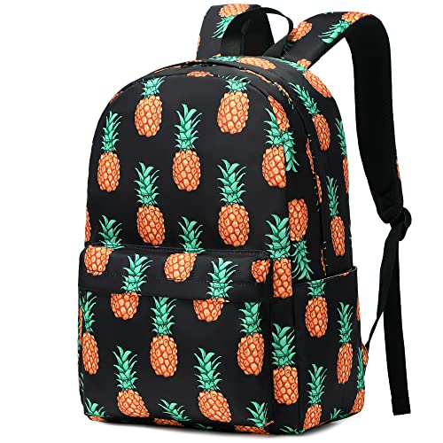 Pineapple Backpack for Girls Women Teens