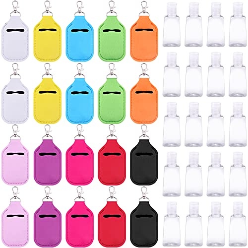 Duufin Hand Sanitizer Keychain Holders Set