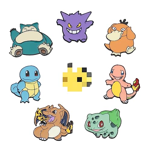 Anime Enamel Pin Set