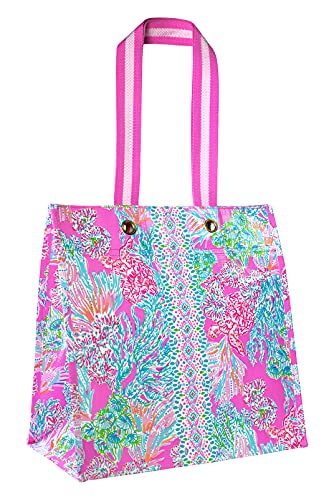 Lilly Pulitzer Pink Market Shopper Bag