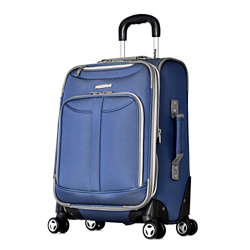 Olympia Tuscany 21" Carry-on Spinner - Blue