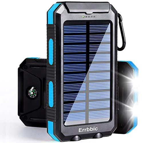 ERRBBIC Solar Power Bank Charger