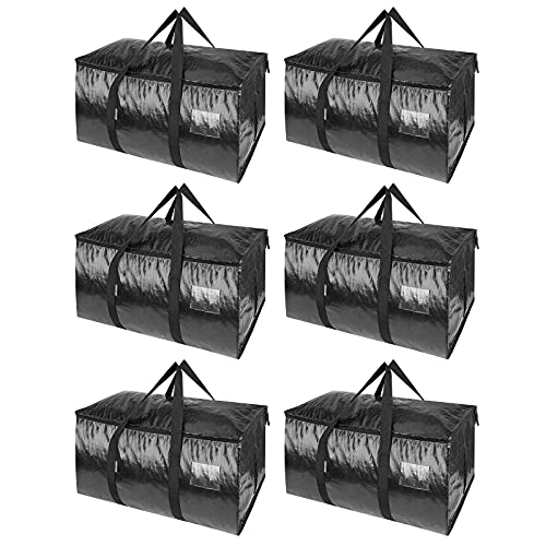 Lowest Price: TICONN 6 Pack Extra Large Moving Bags with