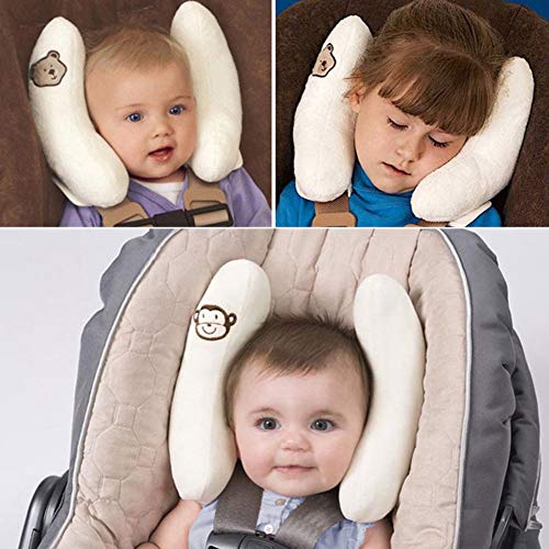 Adjustable U-Shape Baby Travel Pillow Cushion for Car Seat