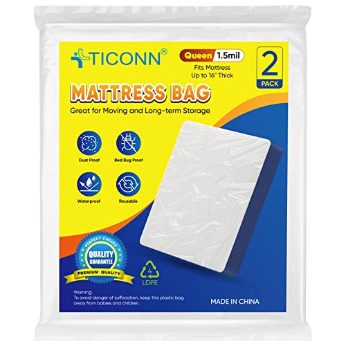 TICONN Moving Storage Mattress Bag