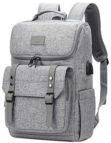 YALUNDISI Vintage Backpack Travel Laptop Backpack