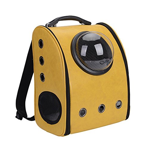 Pet Leather Carrier Bag for Cat and Puppy