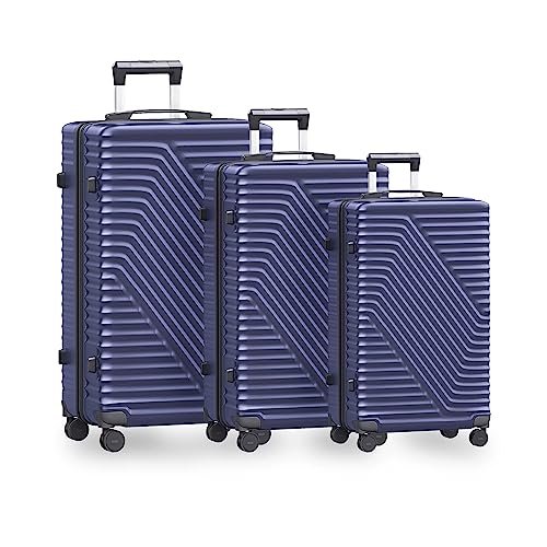 NTT 509 3 Piece Suitcase Luggage Set with TSA Lock