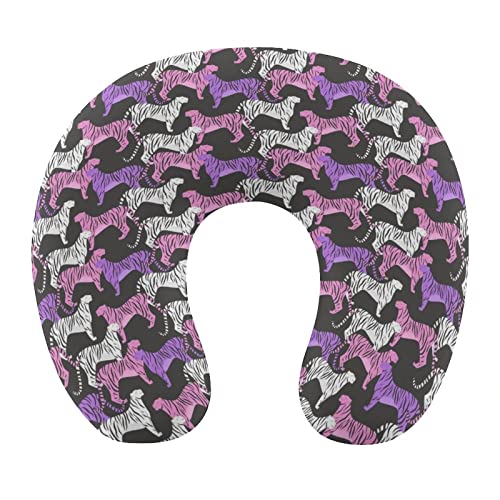 Camo Tigers Travel Neck Pillow