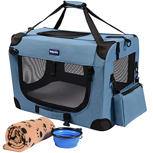 Petprsco Portable Collapsible Dog Crate