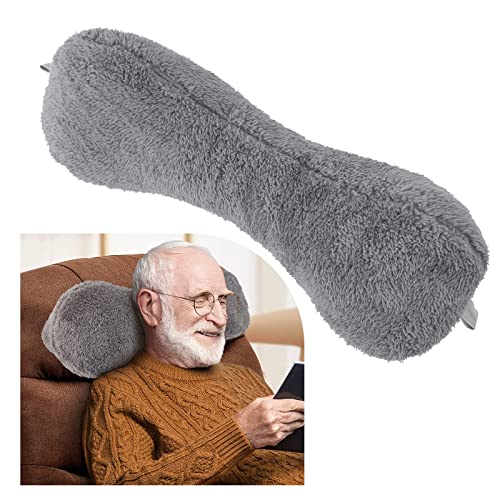 VCOMSOFT Grey Recliner Headrest Pillow