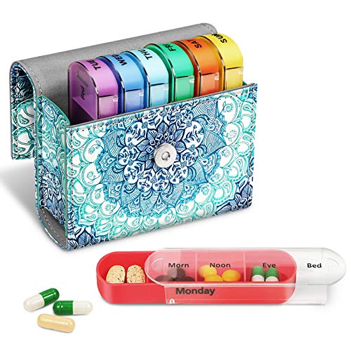 Stylish and Convenient Weekly Pill Organizer