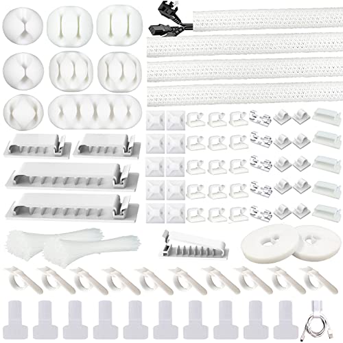 DRIVUU Cable Management Organizer Kit