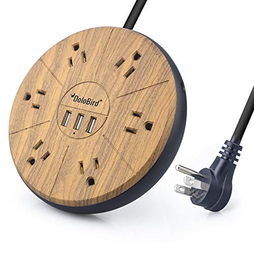 6 AC Outlets with 3 USB Ports Charging Station