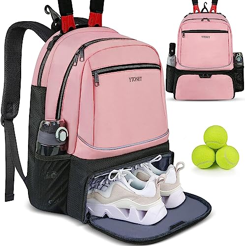 Tennis Bag Tennis Backpack - Large Pickleball Bag for Women Men