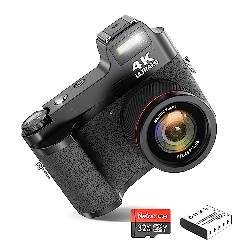 4K Digital Camera for Photography