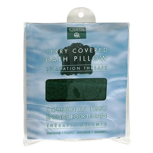 Luxurious Terry Covered Bath Pillow