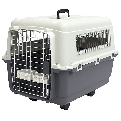 SportPet Designs Travel Dog Crate - Medium, Gray
