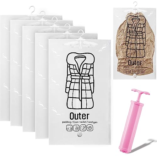 Yesongreat Hanging Vacuum Storage Bags