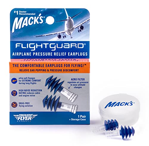 Mack’s Flightguard Airplane Earplugs