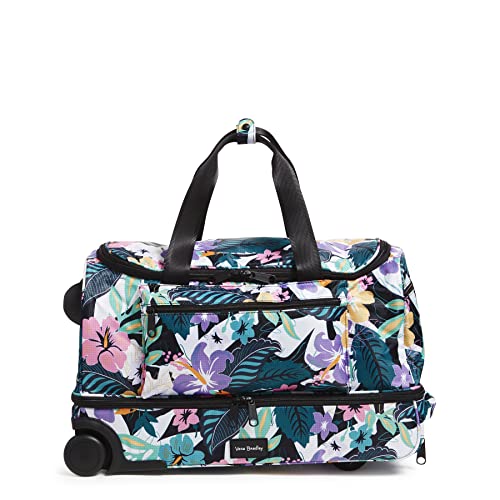 Vera Bradley Women's Foldable Rolling Duffel Bag