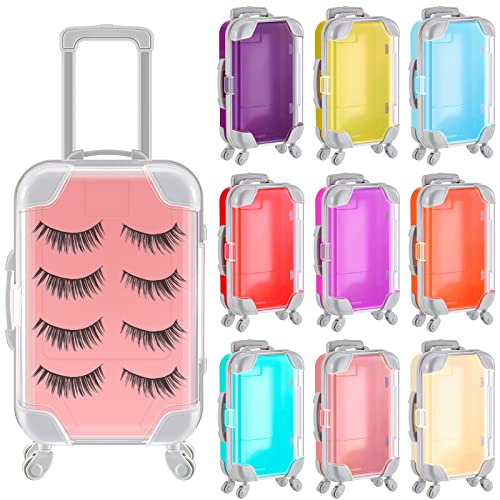 Mini Suitcase Favor Box False Eyelashes Packaging Box