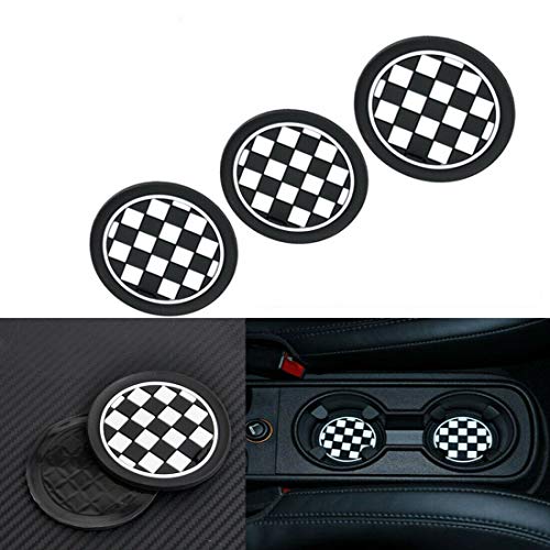 Non-Slip Mat Coaster for BMW Mini Cooper Clubman Cup Holder Silicone Pad
