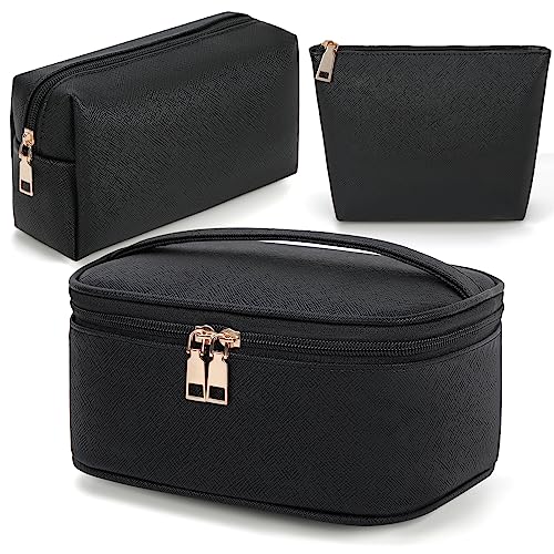 Lubardy Leather Makeup Bag Set