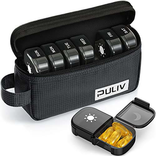 Travel Pill Box with One-Side Opening