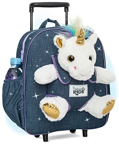 Enchanting Unicorn Rolling Backpack for Girls